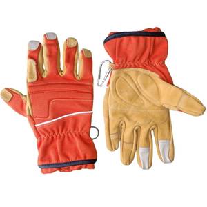 Combinaison de pompier Orange aramide de haute qualité, combinaison de sauvetage d'urgence pour <span class=keywords><strong>uniforme</strong></span> de pompier - Product Image 3