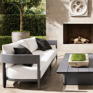 <span class=keywords><strong>Set</strong></span> di divani da giardino con struttura in alluminio per mobili da esterno moderni - Product Image 2