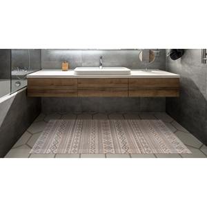 BAMBOO COOL LINE - พรมไม้ไผ่สีขาว-เทา 140X200 ซม. - Product Image 1