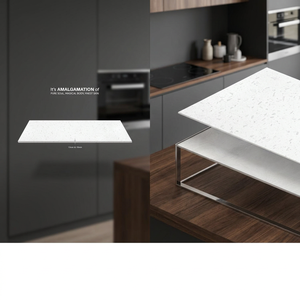 Losas de porcelana con aspecto de mármol de Jaisalmer de 800x2400 mm, baldosas de cuerpo completo con acabado mate para paredes interiores y pisos, piedra sinterizada - Product Image 6