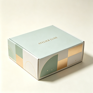 OEM Custom Logo Sustainable Corrugated Mailer Box with Double Sides Printed - Flat Pack Design Shipping Packaging Wholesale - Product Image 2