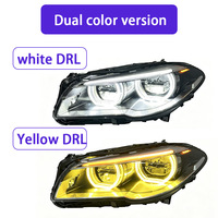 Pour l'assemblage des phares de la Série 5 11-17 F10/F18 12V 55W LED avec modification des feux de jour Angel Eye