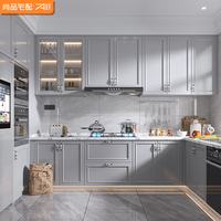 Wision, Fournisseur Complet de Meubles en Bois : Meuble de Cuisine Intelligent Moderne et Personnalisé, Table Îlot, Meubles de Maison, Évier de Cuisine Modulaire en Marbre