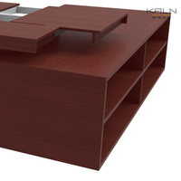 Escritorio Ejecutivo Moderno y Popular 2026 con Gabinete Lateral, Mesa para Laptop, Escritorio Largo para Computadora