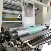 Machine d'impression flexographique automatique rouleau à rouleau pour emballages alimentaires, sacs en papier et sacs de courses