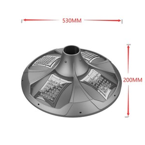 ไฟถนนโซลาร์เซลล์ LED ตัวเรือนอลูมิเนียมอัลลอยด์ ติดผนัง โมโนไซ โซลาร์เซลล์ 12V พร้อมรีโมทคอนโทรล ใช้งานได้นาน 50000 ชั่วโมง รับประกัน 5 ปี - Product Image 5