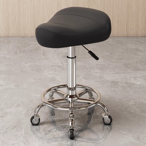 NEW Beauty Modern Luxury Height Adjustable Chaise <b>Bar</b> <b>Stool</b> Visitor Meeting Office Chair with High Quality - Product Image 2