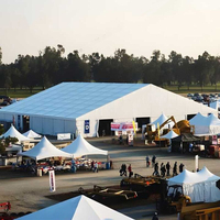 Shengyixin blanco grande personalizado 250 capacidad grande fiesta al aire libre grandes tiendas de campaña para eventos en aluminio al aire libre 20X40 tienda de boda