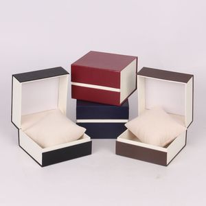 Caja de Regalo para Reloj Cuadrada de Cartón Reciclado Ecológico, Popular de Edream, Embalaje de Envío a Prueba de Polvo con Cierre - Product Image 1