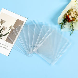 <span class=keywords><strong>Precio</strong></span> de fábrica PVC <span class=keywords><strong>Game</strong></span> Collect Card Holder Clear Top Loader Trading ID Card Sleeves Holder Protectores - Product Image 5