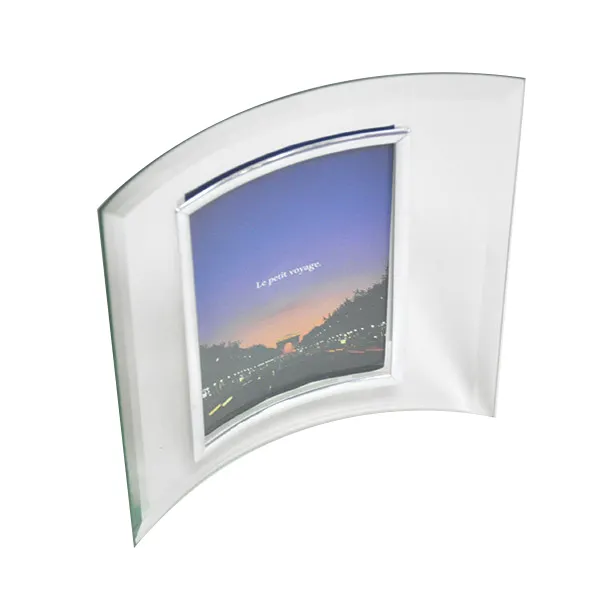 Factory Custom Acrylic Photo Frame Curved Picture Frame for wholesale