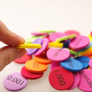 Jouets éducatifs pour enfants en mousse EVA de couleur en gros, aides pédagogiques, jeux éducatifs précoces, nombres, jeu cognitif - Product Image 3