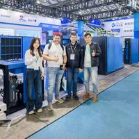 Compresseur d'air à aimant permanent à fréquence variable horizontal bipolaire avec fonctionnement stable de 80 000 heures