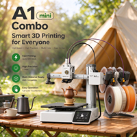 Harga Grosir Printer 3D Bamboo A1 Mini Combo EU UK Internasional Tidak Terkunci Pencetakan Multi Material Kontrol WiFi