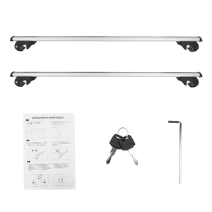 Soporte <span class=keywords><strong>Universal</strong></span> de aluminio para techo de <span class=keywords><strong>coche</strong></span>, barras cruzadas, bastidores de techo - Product Image 6