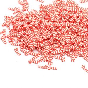 Giáng Sinh Snowman Bông Tuyết Mía Hộp Quà Tặng Đất Sét Polymer Lát Nhỏ Rắc Cho Slime DIY Làm Nail Art Trang Trí - Product Image 3