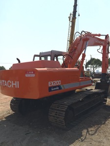 Excavatrice Hitachi ZX200 originale d'occasion pelleteuse seconde main Hitachi 20 tonnes pelles mécaniques de construction à chenilles - Product Image 5