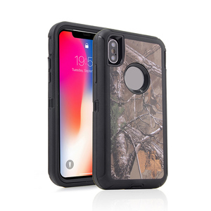 Funda Protectora para Teléfono Celular con Triple Defensa Resistente a Caídas para <span class=keywords><strong>iPhone</strong></span> X <span class=keywords><strong>XS</strong></span> <span class=keywords><strong>Max</strong></span> 11 12 13 Pro 14 - Product Image 3
