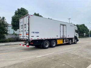 Camion frigorifique Dongfeng le plus vendu, fourgonnette de transport frigorifique, unités de réfrigération personnalisées, camionnette alimentaire réfrigérée - Product Image 5