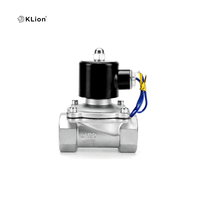 Válvula Solenoide de Bola Impermeable KLION RTS DN65 de Acero Inoxidable Normalmente Cerrada OEM para Fuentes Subacuáticas Exteriores Enterradas ISO Water 3