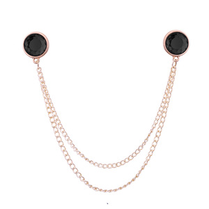 Corea del Sur moda borla Joker Rhinestone cadena Collar personalizado camisa cadena accesorio latón joyería al por mayor <span class=keywords><strong>buscar</strong></span> título - Product Image 2
