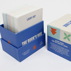 Carte da Gioco per Adulti OEM ODM, Mazzo Personalizzato con Logo, Produttore di Carte con Domande per Coppie, Mazzo di Carte Personalizzato - Product Image 2