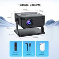 ENY nouveautés XNANO HA109 Mini projecteur Android 11 720P prise en charge du décodage vidéo 4k Projecteur domestique