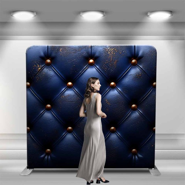 Backdrop Wall Backdrop Stand Photobooth Background Custom Tension Fabric Back Drops for Events,Party, Wedding