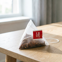 Fabrieksgroothandel Pure Rooibos Thee Zakjes Natuurlijke Aspalathus Linearis Kruidenthee 2,5g*20 Individueel Verpakte Driehoekige Sachets