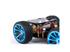 Plataforma de Carreras Inteligente de Metal Makerfabs para Ardruino/Raspberry Pi, Accionada por las Ruedas Traseras y Direccionada por Varillas, 700g B381 - Product Image 6