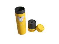 Tube de papier Kraft de boîte biodégradable vide pour l'emballage rond de papier de cylindre de cadeau de thé de nourriture