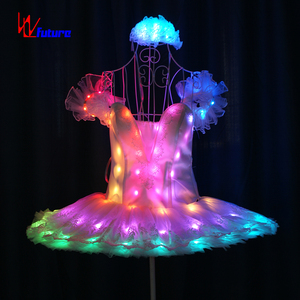 Falda brillante con luz LED para niña de alta calidad, <span class=keywords><strong>minifalda</strong></span> de Ballet, ropa Led, disfraces de actuación <span class=keywords><strong>en</strong></span> escenario - Product Image 5