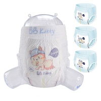 Popok Bayi Sekali Pakai BB Kitty Factory Supply Daya Serap Tinggi, Celana Popok Bayi dengan Lapisan Belakang Bernapas untuk Perawatan Balita