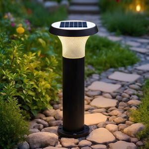 Solar Garden Light <b>Led</b> Outdoor Waterproof Solar Powered Lawn <b>Lamp</b> For Yard Patio Pathway Lighting With Mono Si Cell - Product Image 3