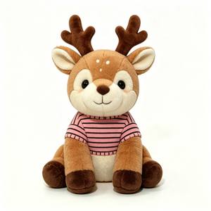 Reno de peluche personalizado, animal de peluche, ciervo adorable, juguete de peluche suave, ciervo de peluche. - Product Image 1