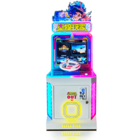 Machine de jeu d'arcade de tir à monnayeur pour enfants, machine de jeu vidéo de récompense d'intérieur pour centre de divertissement, machine de jeu d'arcade LED