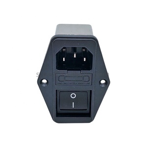 Filtro de paso bajo EMC de 12V DC EMI RFI Filtro de ruido EMI con enchufe macho de 3 pines y portafusibles - Product Image 3