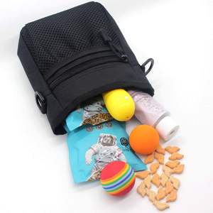 Evcil hayvan ödül maması çantası küçük yavru köpekler taşıyor oyuncaklar Kibble aperatifler bel kemeri Poop çanta - Product Image 1