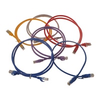 Cable de Red Ethernet Cat5e Cat6 RJ45 UTP FTP SFTP de Cobre Desnudo Trenzado para Switch y Router
