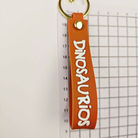 Nouvelle Annonce : Porte-clés Dinosaures en PVC Souple Transparent Effet Bulle, Accessoires de Décoration pour Bracelet et Porte-clés