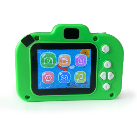 New Mini Selfie Camera 2-inch High Definition Screen Dual Lens Video Recorder for Educational Gifts and Toys