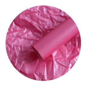 Premium <b>Thick</b> Pearlescent Bouquet Liner <b>Paper</b> Florist Tissue <b>Paper</b> High End Wrinkle Flower Wrapping <b>Paper</b> Bulk Supply - Product Image 5