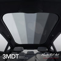 Film intelligent commutable 3MDT pour toit ouvrant HiPhi, protection UV 99% IR 60%, teinte PDLC 10mil Astrace Luxe, vente en gros, garantie 5+ ans