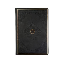 Cuaderno de Cuero PU Térmico con Diseño Floral Vintage, Diario con Dorado Dorado, Regalo Creativo, Colorido, Moderno y de Primera Calidad