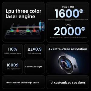 Proyector Láser Tricromático 4K Vidda C1 Pro <span class=keywords><strong>Hisense</strong></span>, Beamer 3D Integrado con 2350 Lúmenes CVIA - Product Image 4