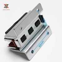 Zapata Guía Moderna de Acero para Ascensor KM51245188V001 120*9MM, Buje de Riel Guía Principal para Contrapeso de Cabina, Accesorios para Ascensor SG20