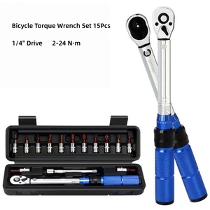 Jeu de clés dynamométriques préréglées de 15 pièces, clé dynamométrique haute précision 2-24 Nm, entretien et réparation, directement de l'usine - Product Image 2