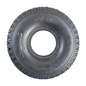 A qualidade superior e os carrinhos de mão do baixo preço são populares no material chinês do mercado do pneu de borracha 4.00-4