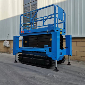 5M & 10m cắt kéo nâng nền tảng công việc trên không xây dựng nâng lên Nâng Nền Tảng Công việc nền tảng cắt kéo - Product Image 1