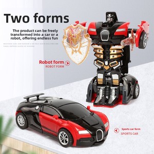 1/18 2 en 1 Robots de transformación vehículo deportivo modelo Rc coche deformación <span class=keywords><strong>Robot</strong></span> coche Control remoto coche juguete para niños regalo - Product Image 2